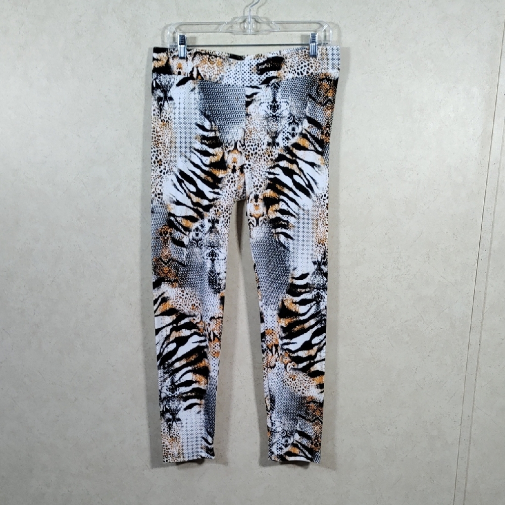D197 Thalia Sodi Snake & Animal Print Leggings L FINAL PRICE